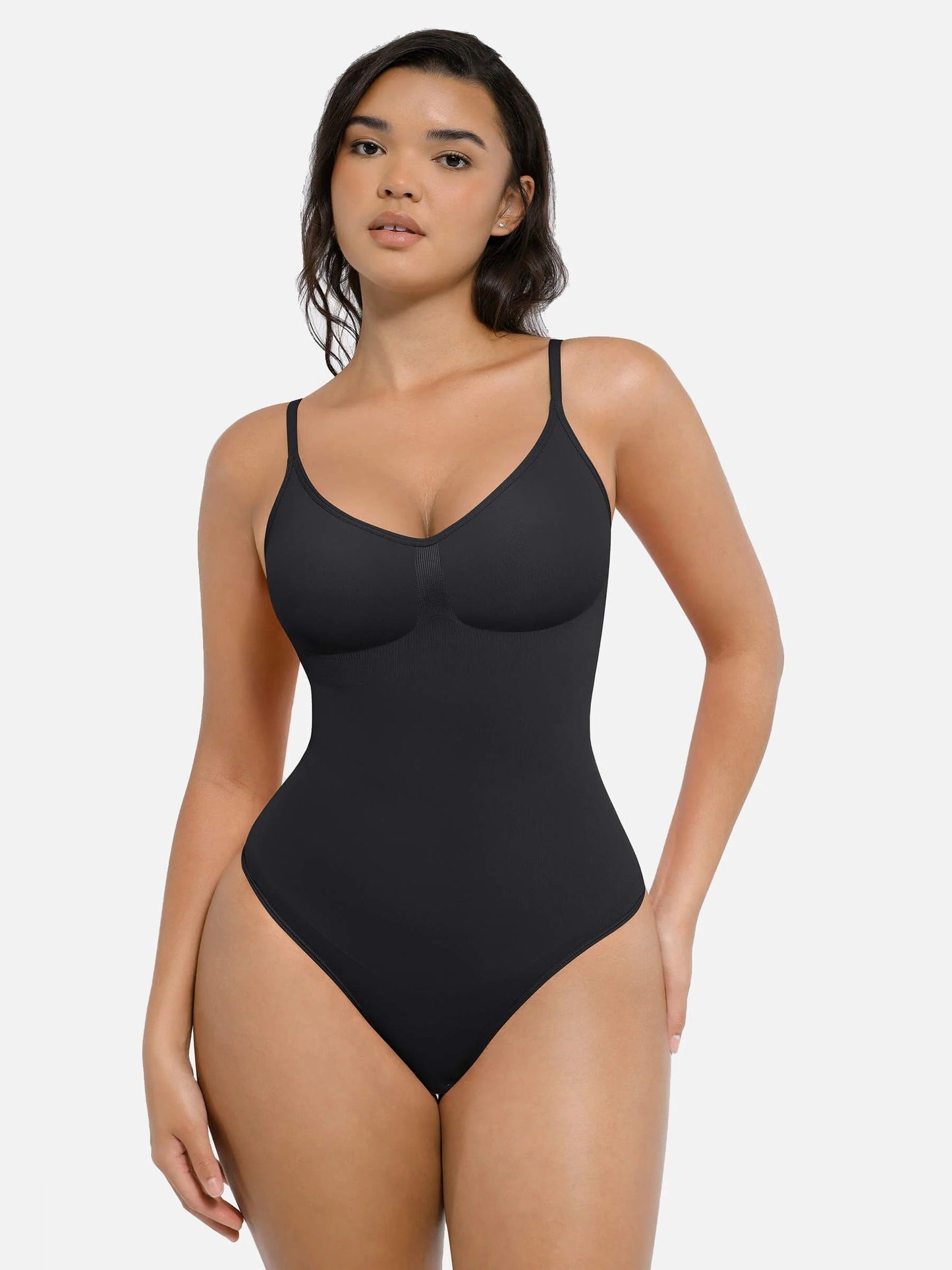 Mubi™ Modelujący Body z Wysokim Stanem i Regulowanymi Ramiączkami