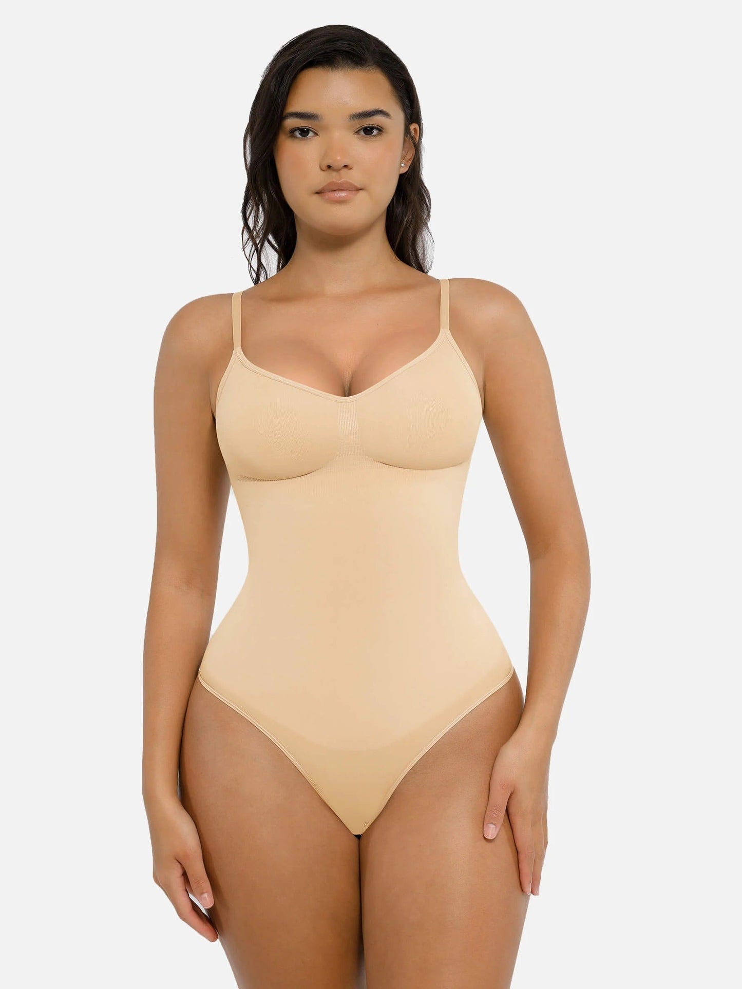 Mubi™ Modelujący Body z Wysokim Stanem i Regulowanymi Ramiączkami