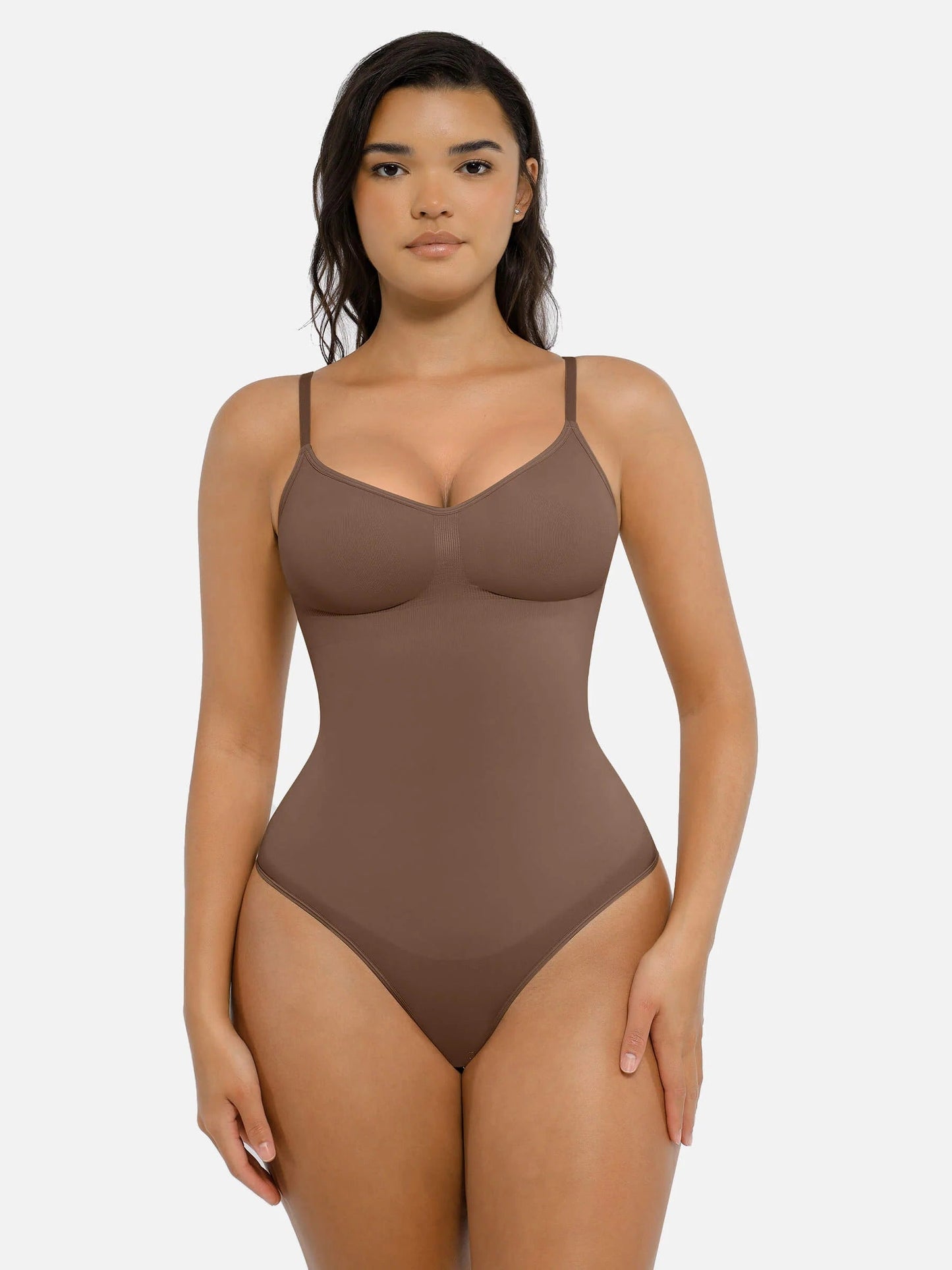 Mubi™ Modelujący Body z Wysokim Stanem i Regulowanymi Ramiączkami