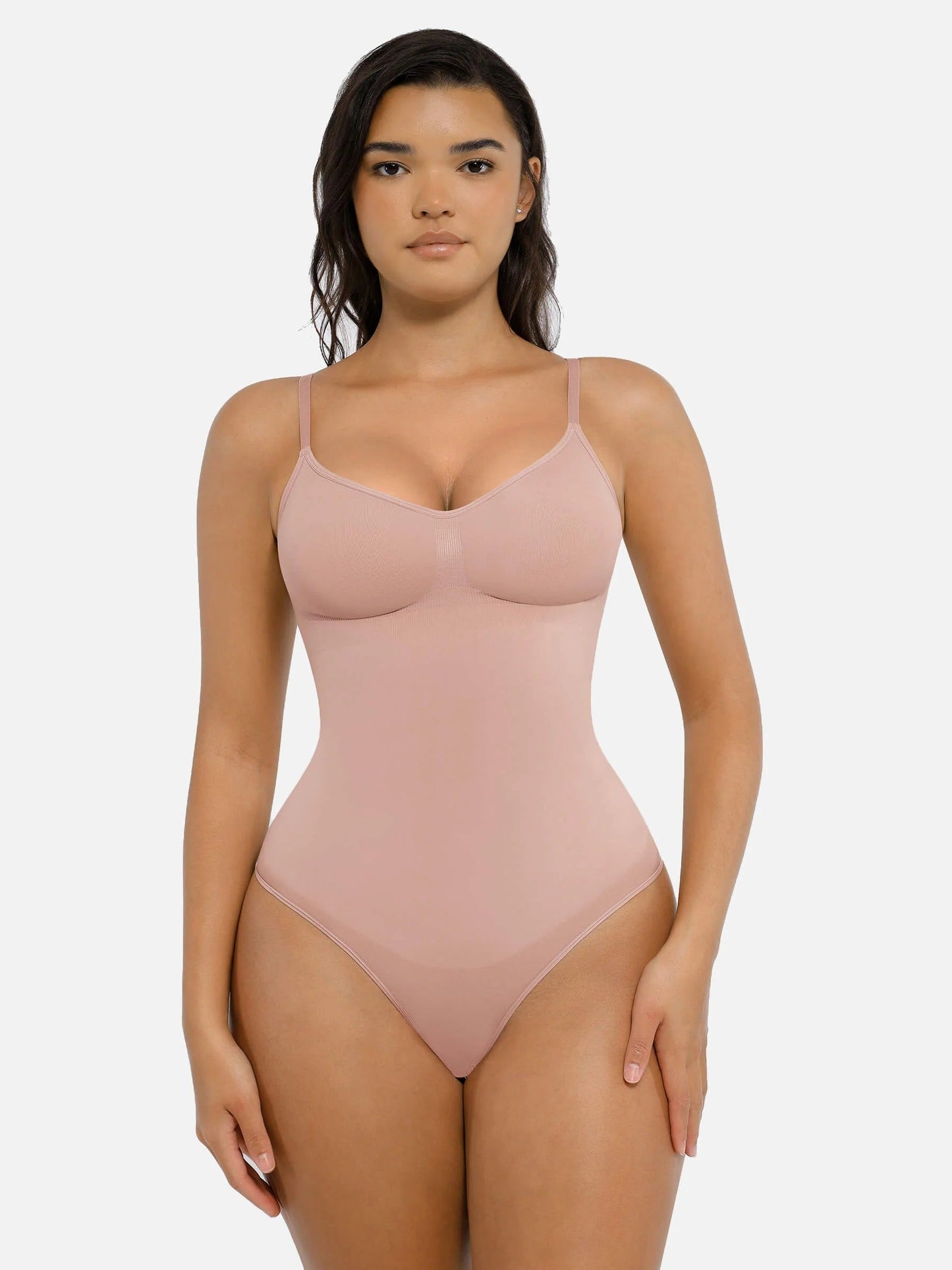 Mubi™ Modelujący Body z Wysokim Stanem i Regulowanymi Ramiączkami